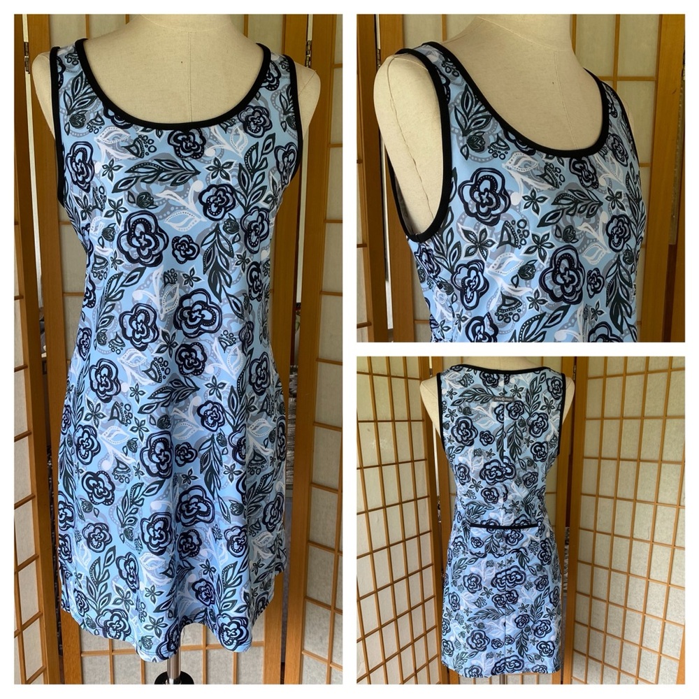 Nuu Muu Athletic Activewear Sleeveless Floral Dress